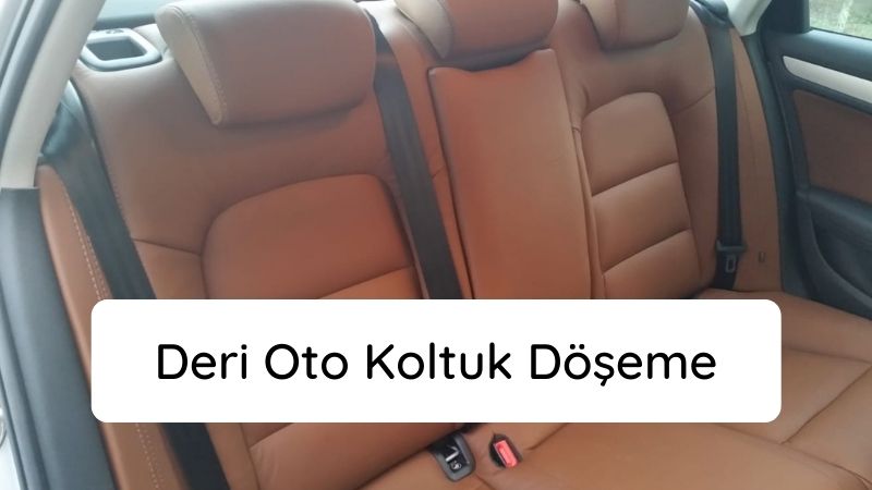 Deri Oto Koltuk Döşeme